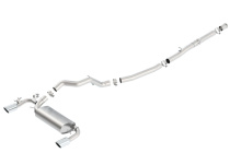 Ford Focus RS MK3 2016-2018 Catback Sportavgassystem Borla